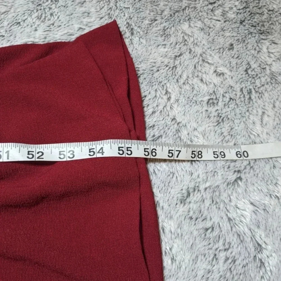 Dress The Population Iris Red Maxi Dress Trumpet Size Small - Picture 6 of 10